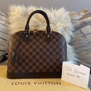 ❌sold❌ louis vuitton alma Pm damier ebene